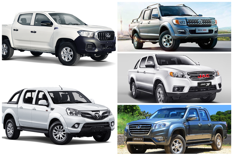 Illustration for article titled All the Mid-Size trucks sold in Chile